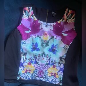 Nicole Miller Women's Floral Top - Multicolor